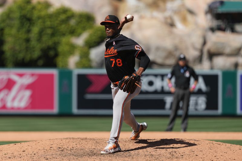 Orioles' Sixth Inning Surge Overwhelms Angels at Angel Stadium