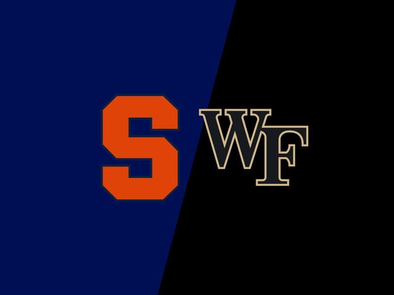 Syracuse Orange VS Wake Forest Demon Deacons