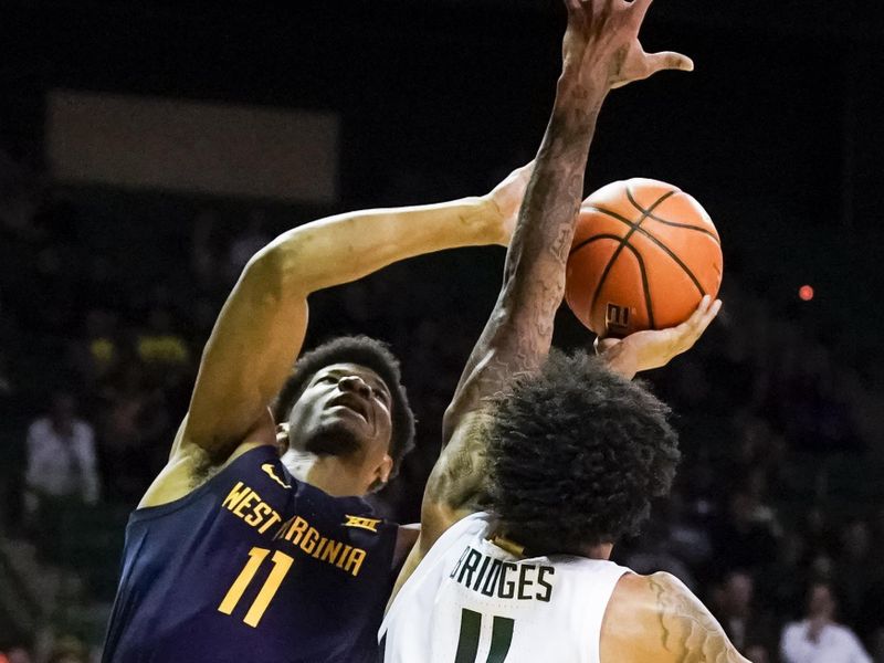 Baylor Bears' Ja'Kobe Walter Shines as West Virginia Mountaineers Prepare for Showdown