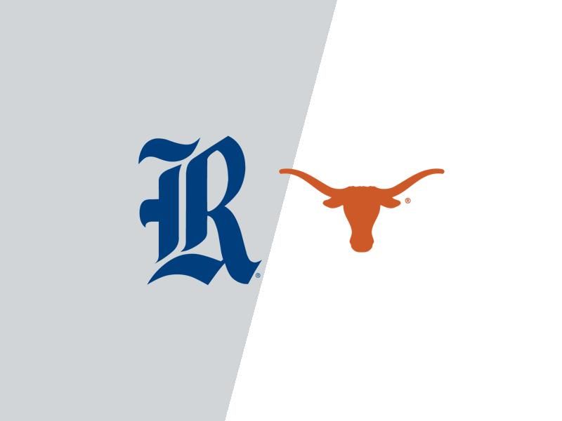 Rice Owls Set to Challenge Texas Longhorns at Moody Center in Men's Basketball Showdown