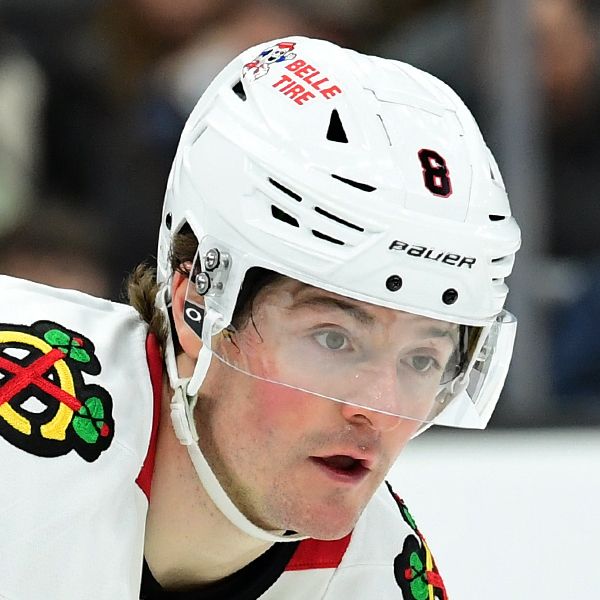 NHL Chicago Blackhawks left wing Ryan Donato