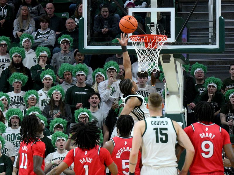 Rutgers University at Michigan State University: Can Tariq Francis and 10 threes shift the paint...