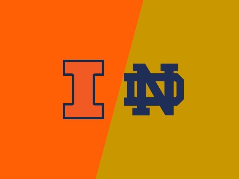Illinois Fighting Illini VS Notre Dame Fighting Irish