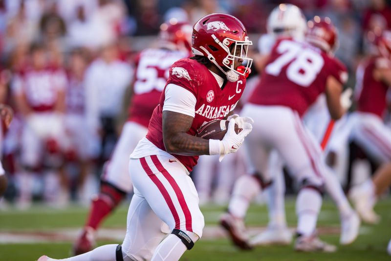 Arkansas Razorbacks' Taylen Green Leads Charge Against LSU Tigers in Anticipated Showdown