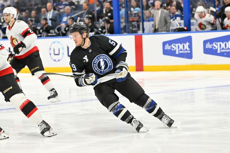 Ottawa Senators Strike First, Tampa Bay Lightning Answer With Even-Strength Wave at Benchmark In...