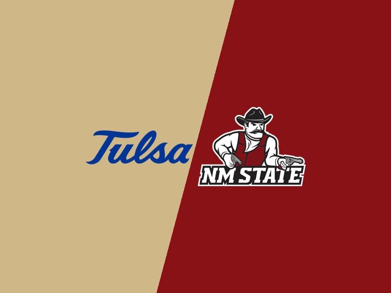 Tulsa Golden Hurricane Clinches Victory Over New Mexico State Aggies at Donald W. Reynolds Cente...