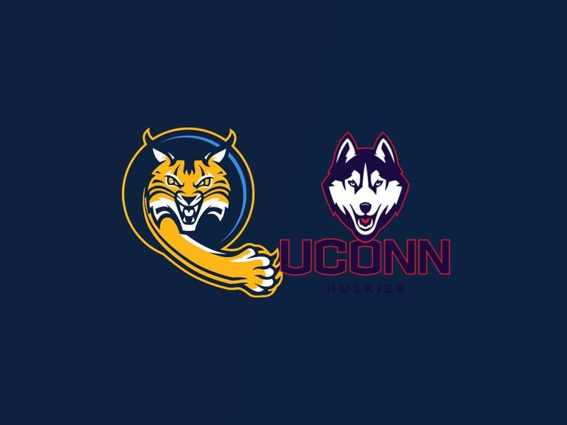 Quinnipiac Bobcats VS UConn Huskies