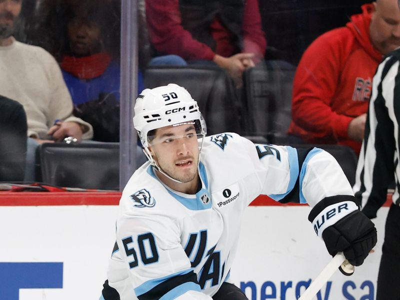 Detroit Red Wings Stumble as Utah Mammoth Dominate Third Period at Little Caesars Arena