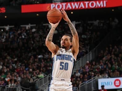 MILWAUKEE, WI - DECEMBER 21:  Cole Anthony #50 of the Orlando Magic shoots the ball during the game against the Milwaukee Bucks on December 21, 2023 at the Fiserv Forum Center in Milwaukee, Wisconsin. NOTE TO USER: User expressly acknowledges and agrees that, by downloading and or using this Photograph, user is consenting to the terms and conditions of the Getty Images License Agreement. Mandatory Copyright Notice: Copyright 2023 NBAE (Photo by Gary Dineen/NBAE via Getty Images).