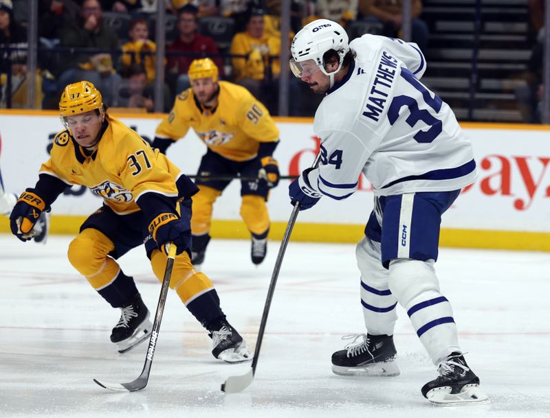 Toronto Maple Leafs Outmaneuvered by Nashville Predators in Recent Matchup