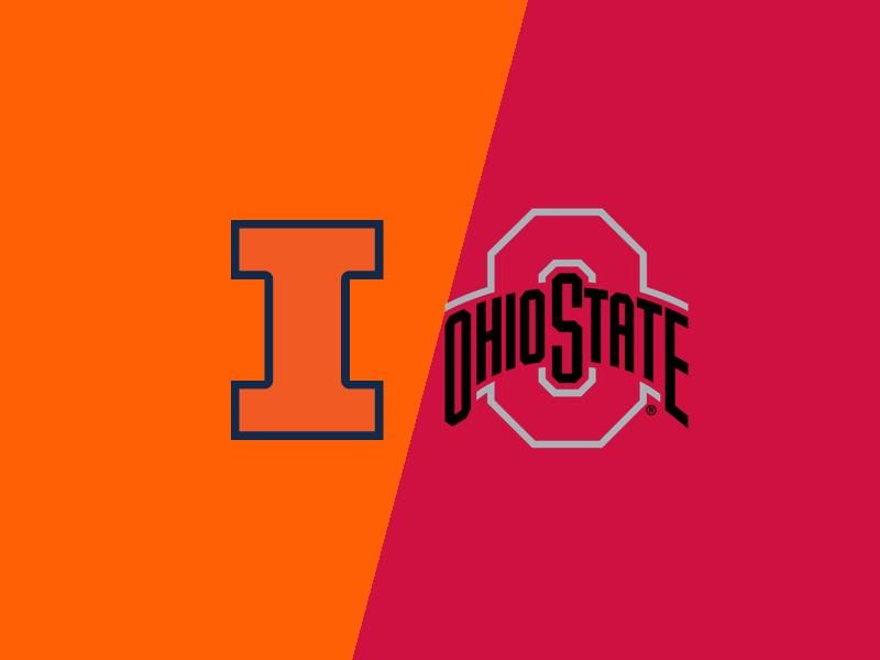 Illinois Fighting Illini VS Ohio State Buckeyes