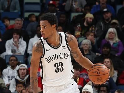 NEW ORLEANS, LA - JANUARY 2: Nicolas Claxton #33 of the Brooklyn Nets handles the ball during the game against the New Orleans Pelicans on January 2, 2024 at the Smoothie King Center in New Orleans, Louisiana. NOTE TO USER: User expressly acknowledges and agrees that, by downloading and or using this Photograph, user is consenting to the terms and conditions of the Getty Images License Agreement. Mandatory Copyright Notice: Copyright 2024 NBAE (Photo by Layne Murdoch Jr./NBAE via Getty Images)