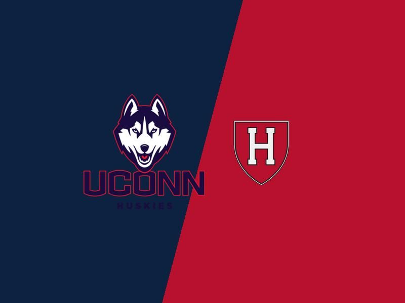 Connecticut Huskies VS Harvard Crimson