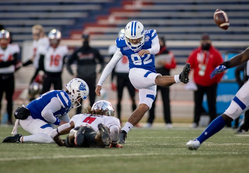 Western Kentucky Hilltoppers Face Off Against Georgia State Panthers at Ladd-Peebles Stadium in...