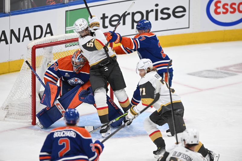 Edmonton Oilers Seek to Conquer Vegas Golden Knights at T-Mobile Arena