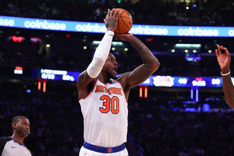 Knicks Edge Out Wizards in a Close Encounter at Madison Square Garden