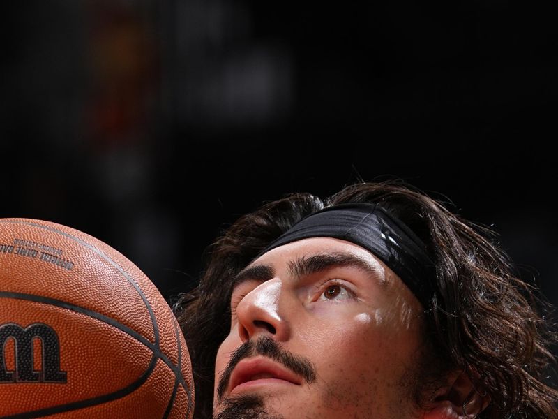 SAN ANTONIO, TX - FEBRUARY 1: Jaime Jaquez Jr. #11 of the Miami Heat warms up before the game against the San Antonio Spurs on February 1, 2025 at the Frost Bank Center in San Antonio, Texas. NOTE TO USER: User expressly acknowledges and agrees that, by downloading and or using this photograph, user is consenting to the terms and conditions of the Getty Images License Agreement. Mandatory Copyright Notice: Copyright 2025 NBAE (Photos by Garrett Ellwood/NBAE via Getty Images)