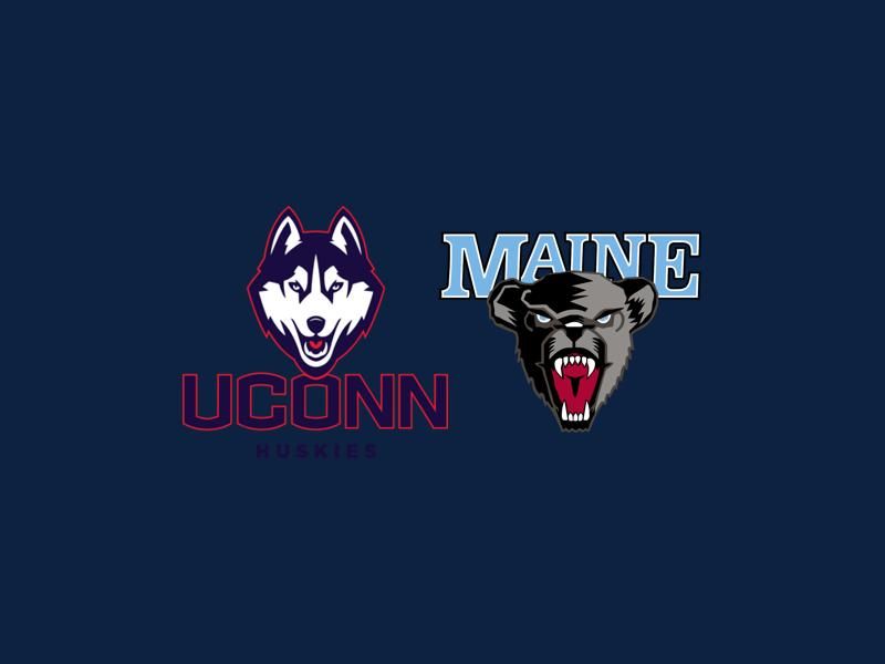 Connecticut Huskies VS Maine Black Bears