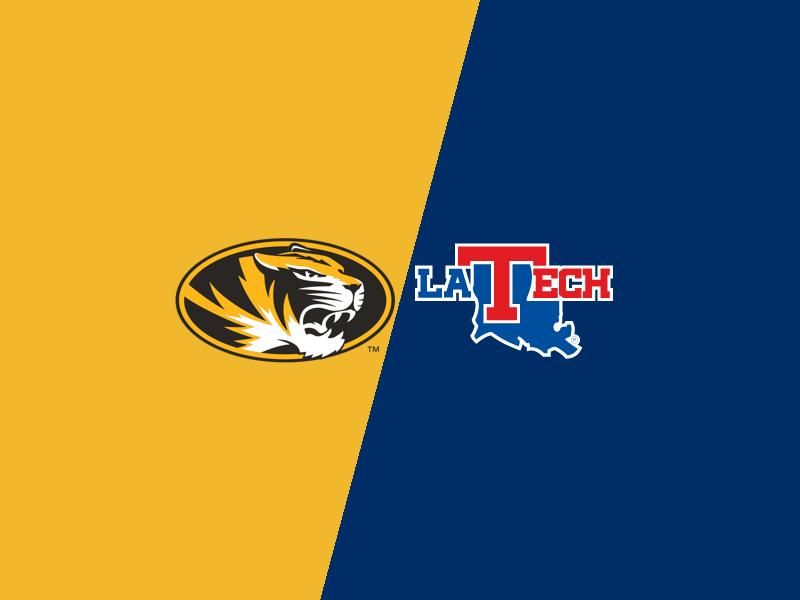 Clash at Memorial Stadium: Missouri Tigers Host Louisiana Tech Bulldogs in College Football Show...