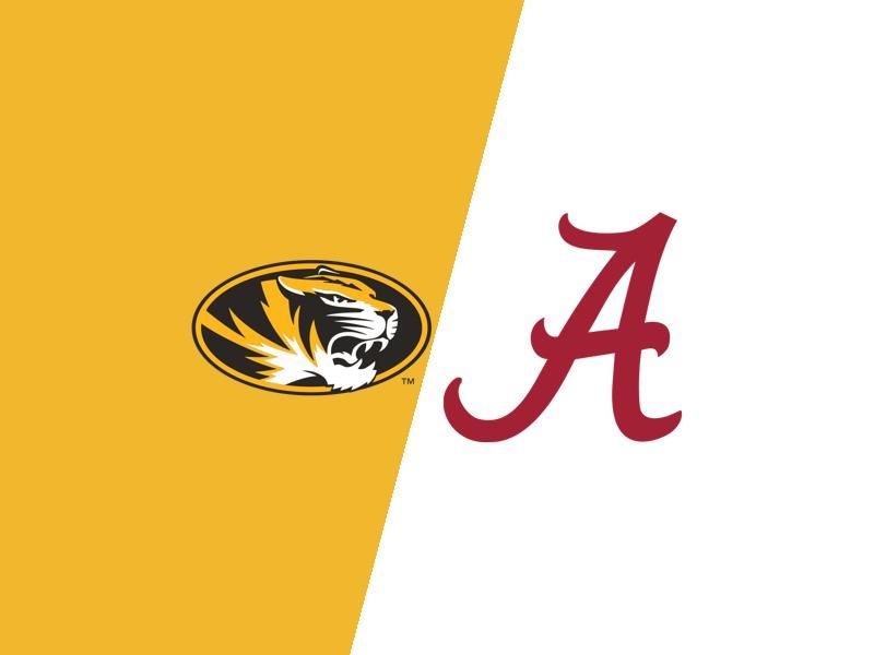 Missouri Tigers VS Alabama Crimson Tide