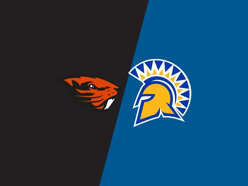 Clash of Determination at CEFCU Stadium: San Jose State Spartans vs Oregon State Beavers in Foot...