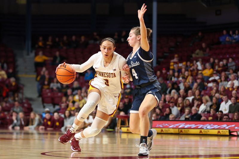 Minnesota Golden Gophers Look to Continue Winning Streak Against Penn State Lady Lions, Led by A...