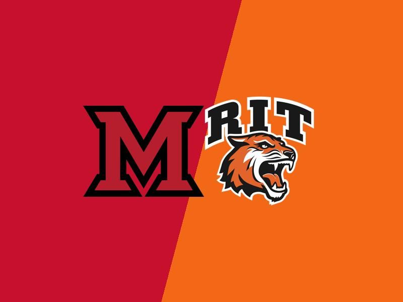 Miami (OH) RedHawks Roar Past Rochester Institute of Technology Tigers at SSE Arena