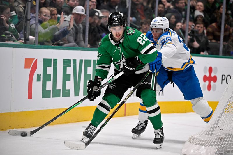 St. Louis Blues' Powerplay Strikes Fall Short Against Dallas Stars at American Airlines Center