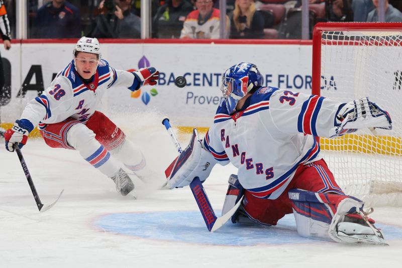 New York Rangers at Amerant Bank Arena: Even-Strength Goals Kept Florida Panthers Lead Intact