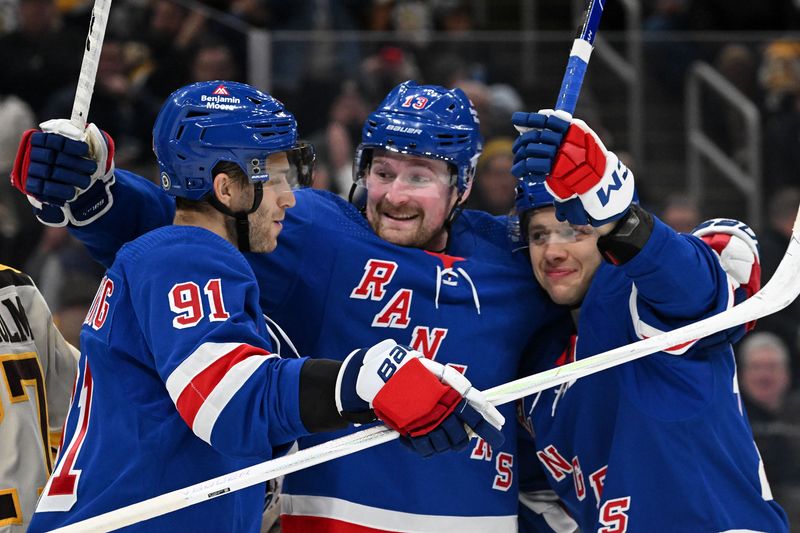 Battle for Dominance: Boston Bruins Take On New York Rangers at Iconic Venue