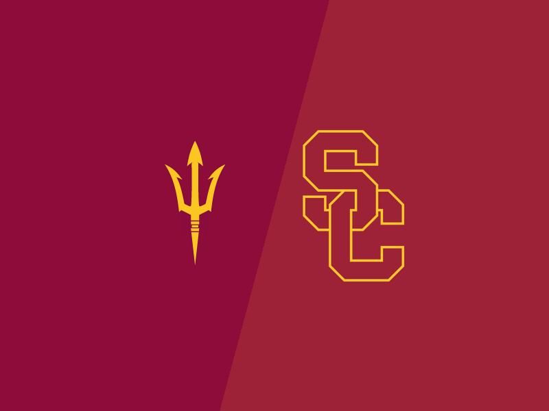 Sun Devils' Effort Falls Short Against Trojans at Galen Center