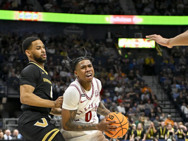 Mar 13, 2024; Nashville, TN, USA;  during the second half at Bridgestone Arena. Mandatory Credit: Steve Roberts-USA TODAY Sports