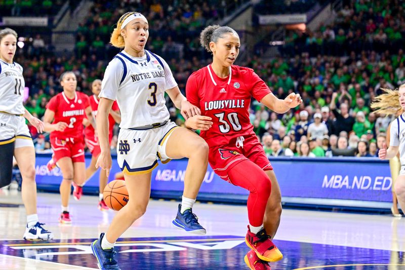 Louisville Cardinals Ready to Take on Notre Dame Fighting Irish in Women's Basketball Showdown:...