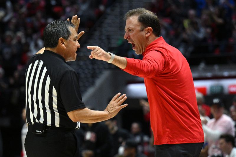 Jan 14, 2023; San Diego, California, USA; during the second half at Viejas Arena. Mandatory Credit: Orlando Ramirez-USA TODAY Sports