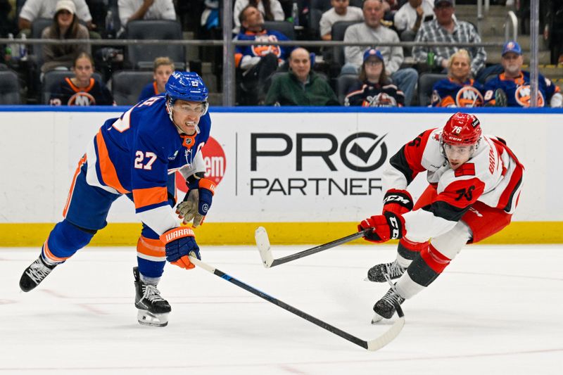 New York Islanders trade shots at UBS Arena, Carolina Hurricanes cash the even-strength winner