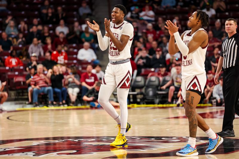 Mar 4, 2023; Columbia, South Carolina, USA; South Carolina Gamecocks forward Gregory \