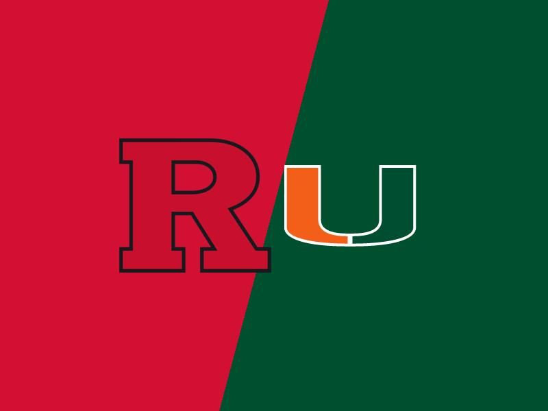 Rutgers Scarlet Knights Look to Upset Miami (FL) Hurricanes in Exciting Showdown