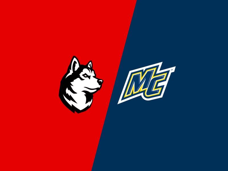 Northeastern Huskies Clinch Victory in Double Overtime Against Merrimack Warriors