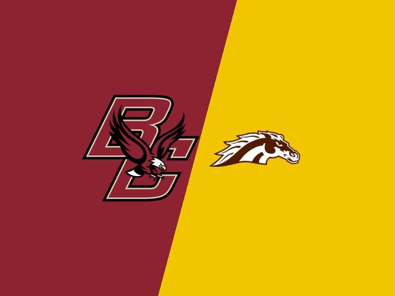 Can Boston College Eagles Overcome Western Michigan Broncos' Second Period Surge?