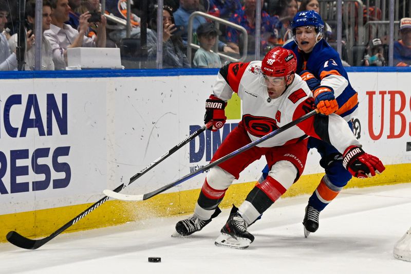 Carolina Hurricanes Weather the Isles at UBS Arena as Ehlers and Jankowski Supply the Even-Stren...