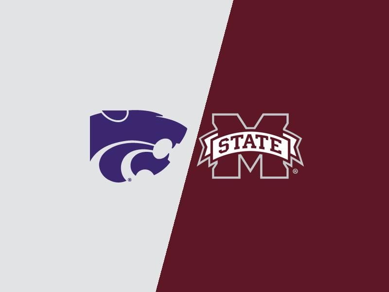 Clash at Davis Wade Stadium: Kansas State Wildcats Take on Mississippi State Bulldogs in Footbal...