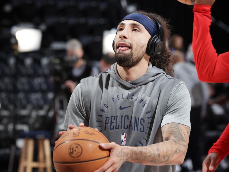 SALT LAKE CITY, UT - MARCH 2: Jose Alvarado #15 of the New Orleans Pelicans warms up before the game against the Utah Jazz on March 2, 2025 at Delta Center in Salt Lake City, Utah. NOTE TO USER: User expressly acknowledges and agrees that, by downloading and or using this Photograph, User is consenting to the terms and conditions of the Getty Images License Agreement. Mandatory Copyright Notice: Copyright 2025 NBAE (Photo by Melissa Majchrzak/NBAE via Getty Images)