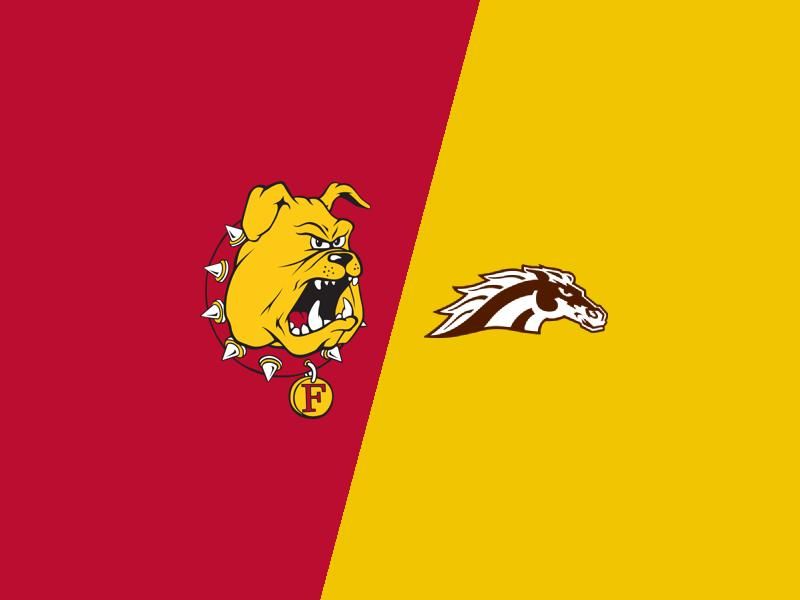 Ferris State Bulldogs Stumble Against Western Michigan Broncos in Home Ice Showdown