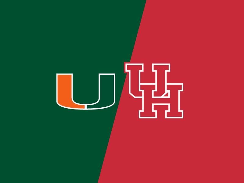 Miami (FL) Hurricanes Outscore Houston Cougars at T-Mobile Center in Men's Basketball Showdown