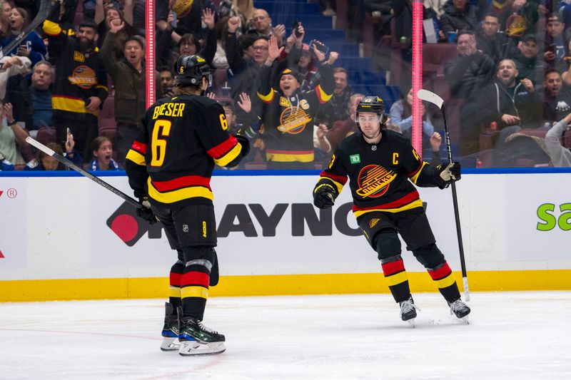 Blue Jackets vs Canucks: Monahan's Magic in the Spotlight at Nationwide Arena