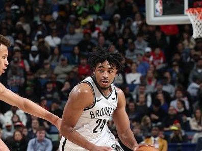 NEW ORLEANS, LA - JANUARY 2: Cam Thomas #24 of the Brooklyn Nets handles the ball during the game against the New Orleans Pelicans on January 2, 2024 at the Smoothie King Center in New Orleans, Louisiana. NOTE TO USER: User expressly acknowledges and agrees that, by downloading and or using this Photograph, user is consenting to the terms and conditions of the Getty Images License Agreement. Mandatory Copyright Notice: Copyright 2024 NBAE (Photo by Layne Murdoch Jr./NBAE via Getty Images)