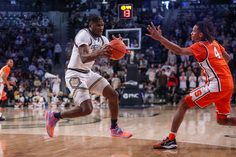 Can the Yellow Jackets' Paint Dominance Overcome Syracuse's Steal Game?