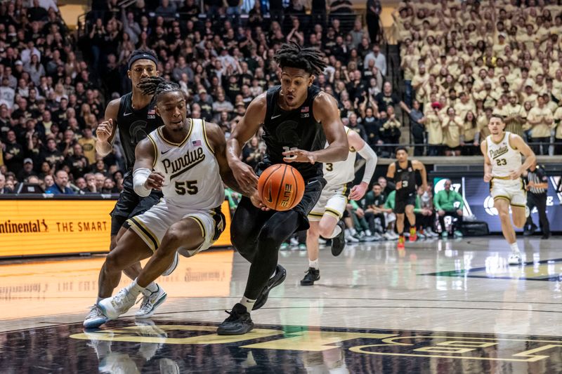 Boilermakers Overcome Spartans at Mackey Arena in a Show of Resilience and Precision