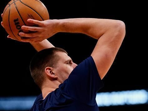 TORONTO, ON - DECEMBER 20: Nikola Jokic #15 of the Denver Nuggets warms up before facing the Toronto Raptors at Scotiabank Arena on December 20, 2023 in Toronto, Ontario, Canada. NOTE TO USER: User expressly acknowledges and agrees that, by downloading and/or using this Photograph, user is consenting to the terms and conditions of the Getty Images License Agreement. (Photo by Andrew Lahodynskyj/Getty Images)