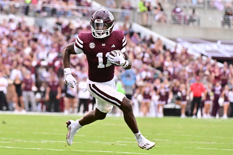 Mississippi State Bulldogs Dominate at Davis Wade Stadium in Football Game Against Southeastern...